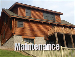  Pineola, North Carolina Log Home Maintenance